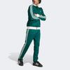 Adidas Originals Adicolor Classics Beckenbauer Striped Stand Collar Zip-Up Fitted Jacket Men Jackets Green IP0417
