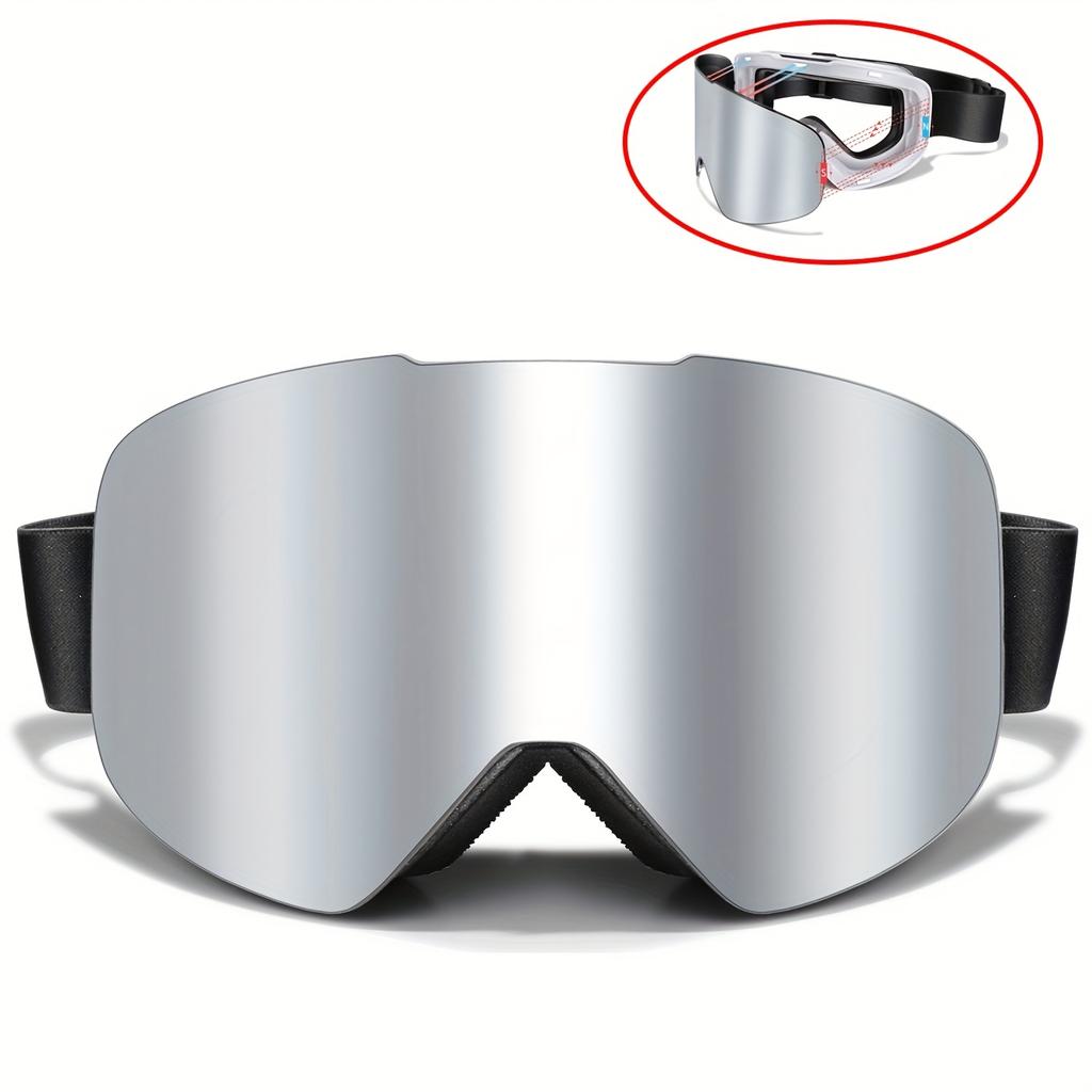 Outdoor SKI Goggles Winter Sports UV400 Anti-Fog Snowboard Eyewear For Men And Women Teen Charistmas and New Year Gifts