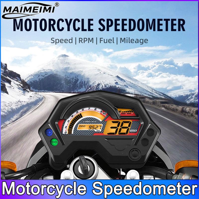 Digital Universal Motorcycle Speedometer For Yamaha FZ S/FZ16/Fz V1/Fazer Speedometer Assembly Meter Tachometer Dashboard