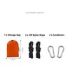 Camping Hammock 2 Person 300*200cm Portable Lightweight for Outdoor Indoor Backpacking Travel Beach Backyard Patio Hiking