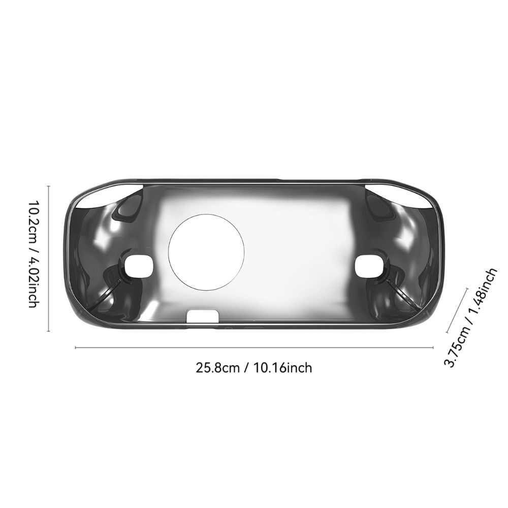 Transparent Handheld Game Console Case Soft Shockproof Protective Cover TPU Ergonomic Host Shell for MANGMI Pocket Max