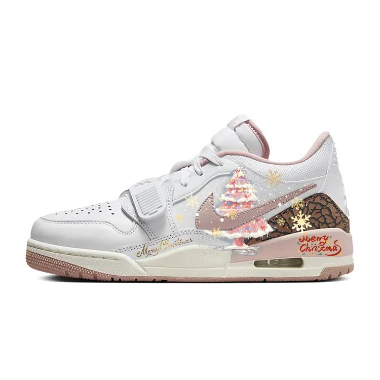 Jordan Legacy 312 Vintage Basketball Shoes Women s Low top Pink/White FQ7827-116(Team56-) 40
