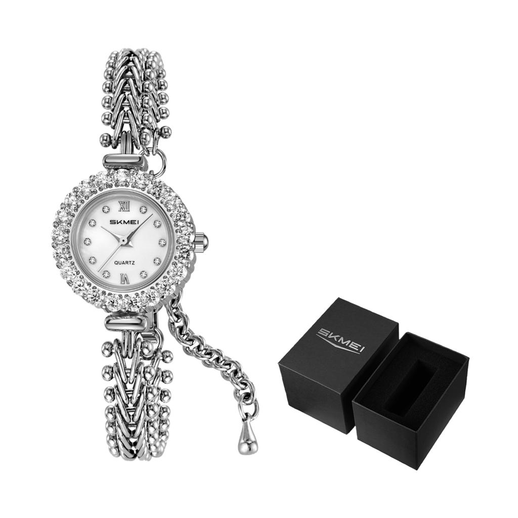 SKMEI 2729 Luxury Women's Quartz Watches Elegant Women Fashion Wristwatch Mujer Regalos 3Bar Waterproof Clock Casual Wear Style