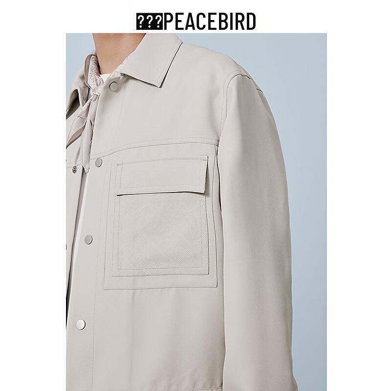 PEACEBIRD Men's Loose Fit Workwear Jacket