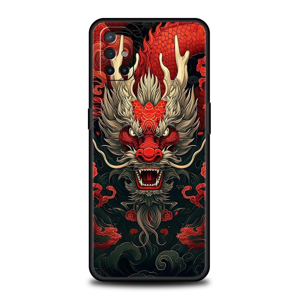 Cartoon Dragon Series Phone Case For OnePlus 13 12 11 10 9 8 7T Pro 13R 12R 10R 9RT 8T Nord N200 N30 2T CE 2 3 5G Lite Cover