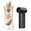 Safeguard Ebony Rose Bubble Shower Gel with Handheld Fan