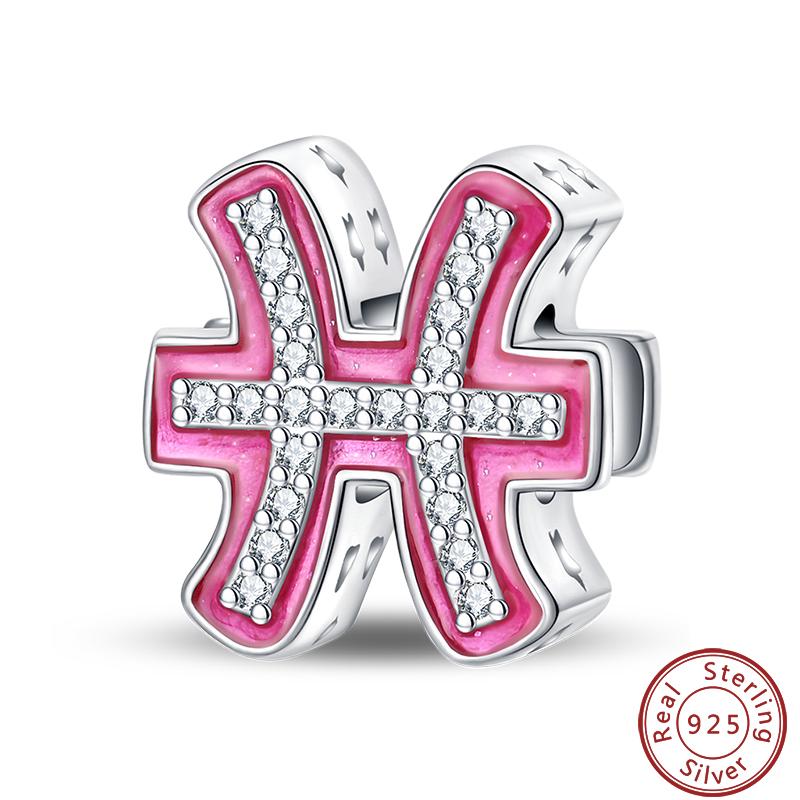 Brandneu Kupfer Metall 12 Tierkreis Glänzend Prinzessin Rosa Glücksbringer Perlen Komponenten Perlen Komponenten 3mm Do It Yourself Perfektes Geschenk Hohe Qualität Fein