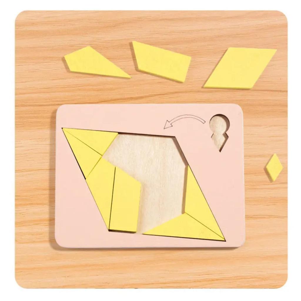 Kids Logical Thinking Training Wooden Puzzles Adult Burning Brain Challenge Activity Game Educational Toys for Autistic Children