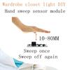 Sweep Hand Sensor Switch Module DC 5V-24V 12V Short Distance Scan Sensor 72W 3A Constant Voltage for Auto Smart Home