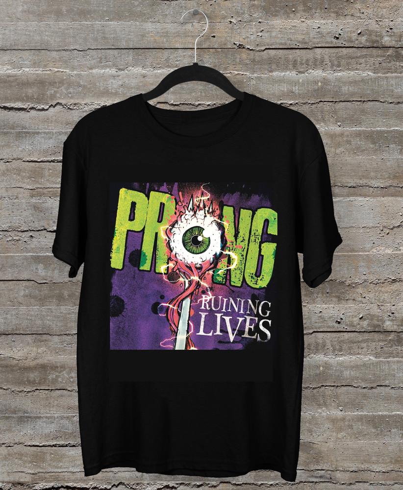 

Vintage Ruining Lives Album Prong Band T-shirt Adultt SN129 Unisex T-Shirt XXXL