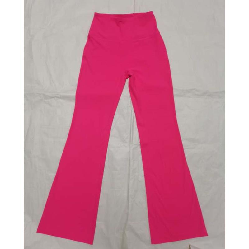 

Модные женские повседневные расклешенные штаны для йоги, новые спортивные брюки с высокой талией, для фитнеса и йоги, облегающие свободные штаны для бега и йоги 25587 XXXL розы красного