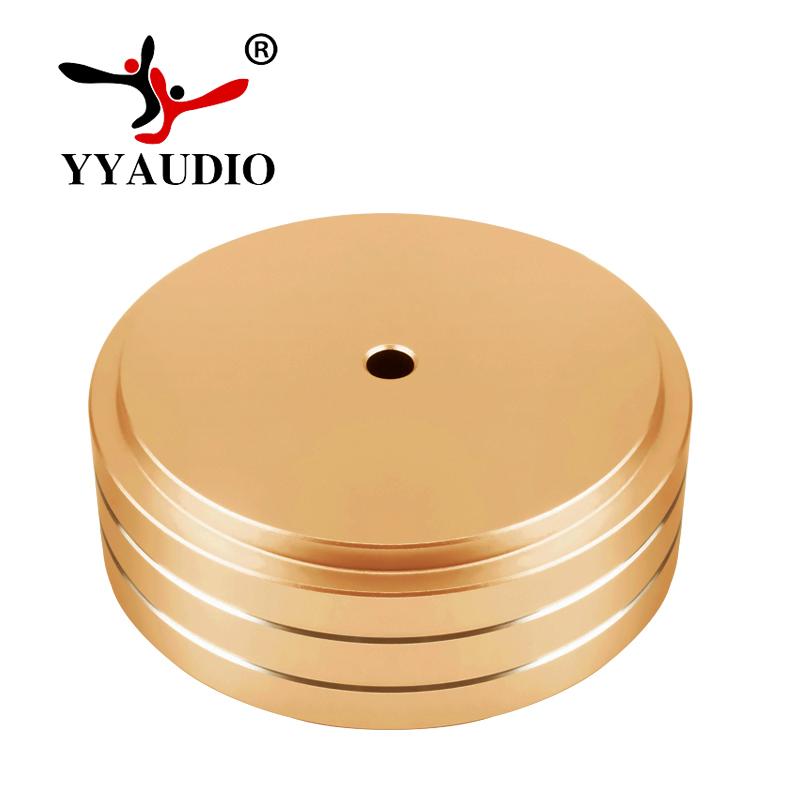 Speakers Spike Pads With Non-Slip Rubber Rings Applicable to Speakers, Subwoofers, Home Theater, Turntable DAC Feet Pad