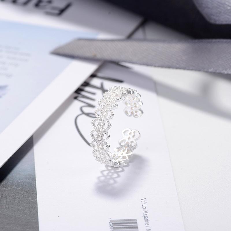 Lindon Classic Copper Alloy Zircon Ring Ladies Jewelry Wedding Promise Party Gift