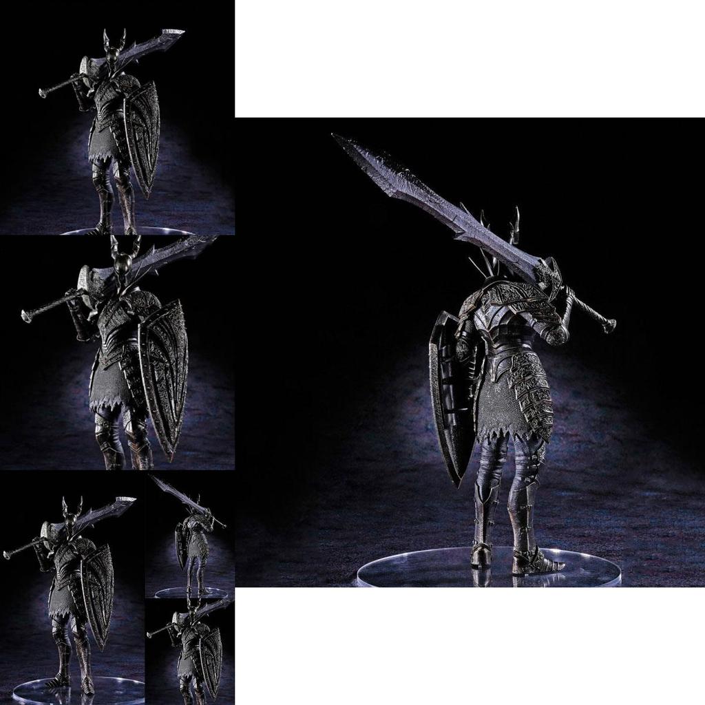 Premium Dxf Dark Souls Sculpt Collection Vol 3 Statua Figura in PVC Cavaliere Nero 8 pollici Pezzo Decorativo
