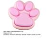 Baizihuahu Cute Cat Paw Fidget Toy, Stress Relief Clicker Button, Soft Palm Sized Decompression Gadget for Office Desk