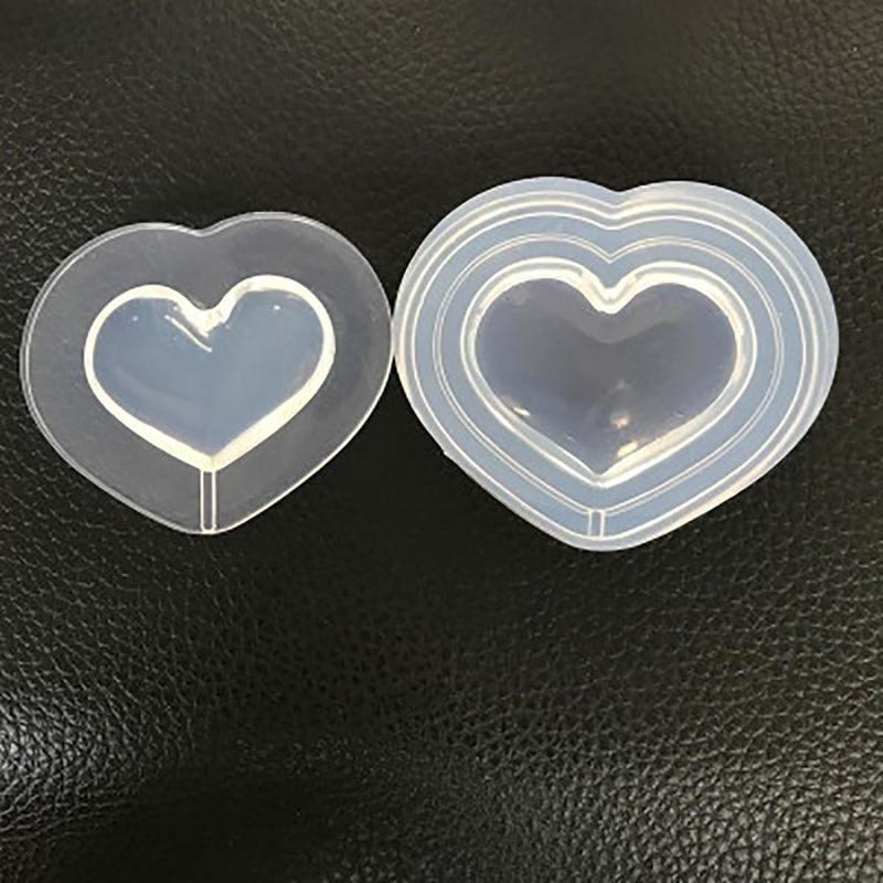 

Инъекция воды Полые полукруглые звезды сечения Полностью прозрачные DIY Декоративные поделки Ювелирные изделия Изготовление форм для ювелирных изделий