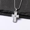 2025 Retro Dark Gothic Cross Necklace for Women - High-End Y2K Fashion Clavicle Chain
