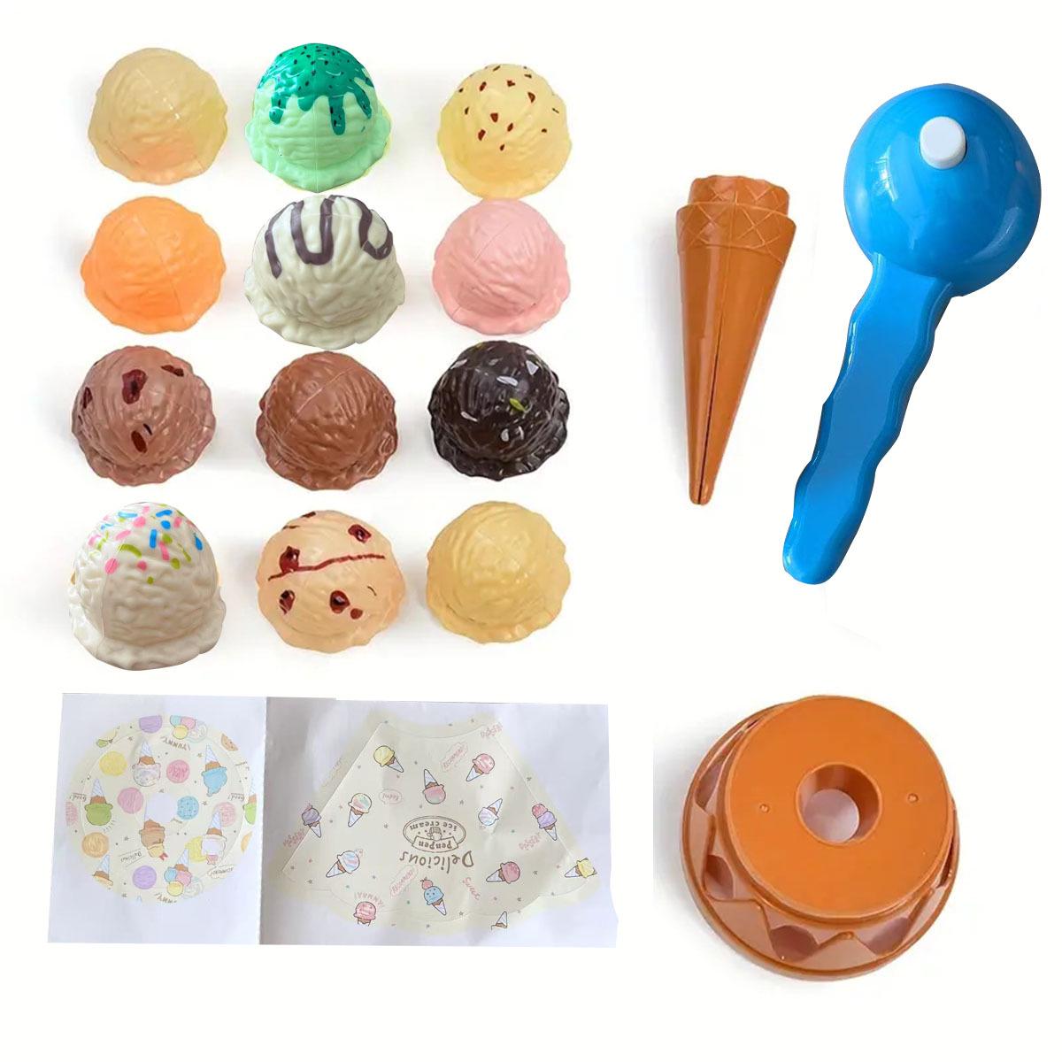 

Ice Cream Stack Interactive Educational Toy for Kids