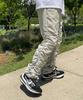 Keullako Nylon Shirred String Pants (Cream)