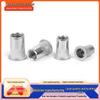 304 Stainless Steel Countersunk Flat Head Rivet Nut with Vertical Stripe