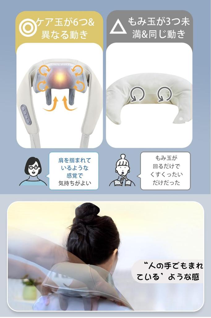 Neck Care for and Powerful Hand Massage Heating Large USB Adjustable Washable Cloth A Great Gift Neck, Shoulders, Waist, Buttocks, Back, Thighs.