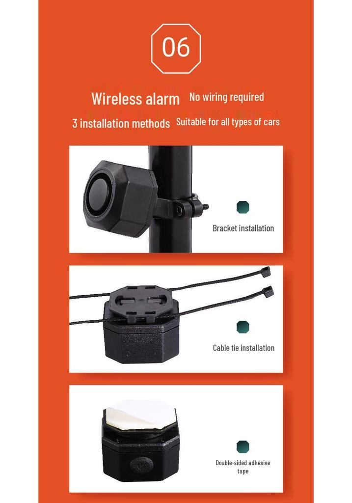 Intelligenter Diebstahlalarm für Fahrräder, Roller & Personal Transporter mit USB-Ladefunktion und Fahrzeugortung