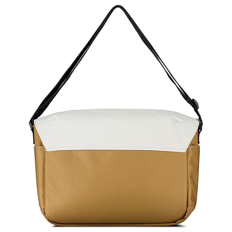 New Balance Fabric Messenger Bag Handbag Shoulder Bag Crossbody Bag Regular Unisex Greige New Balance LAB43409-TWF