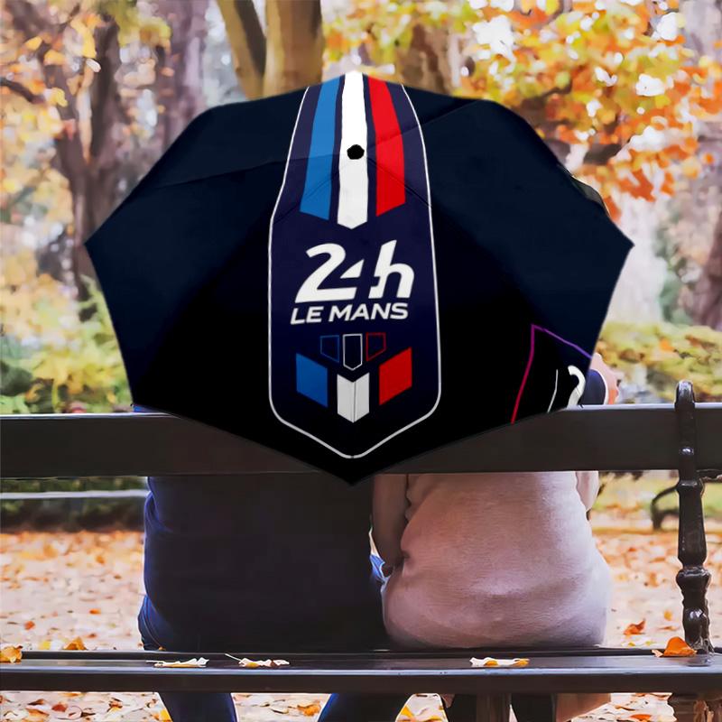 24 Hours Le Mans: Glory Folding Umbrella 8 Paraphenoid Bones Portable Travel Umbrella Gift