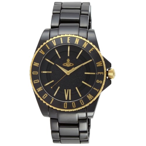

Vivienne Westwood Sloane Watch, Black Dial, VV048GDBK
