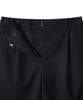 MUSINSA STANDARD WOMAN Women'S Lightweight Hidden Elastic Waist Half Slacks [Black]