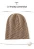 2025 Unisex Cashmere Knit Hat - Thick, Warm, Rolled Edge for Autumn/Winter
