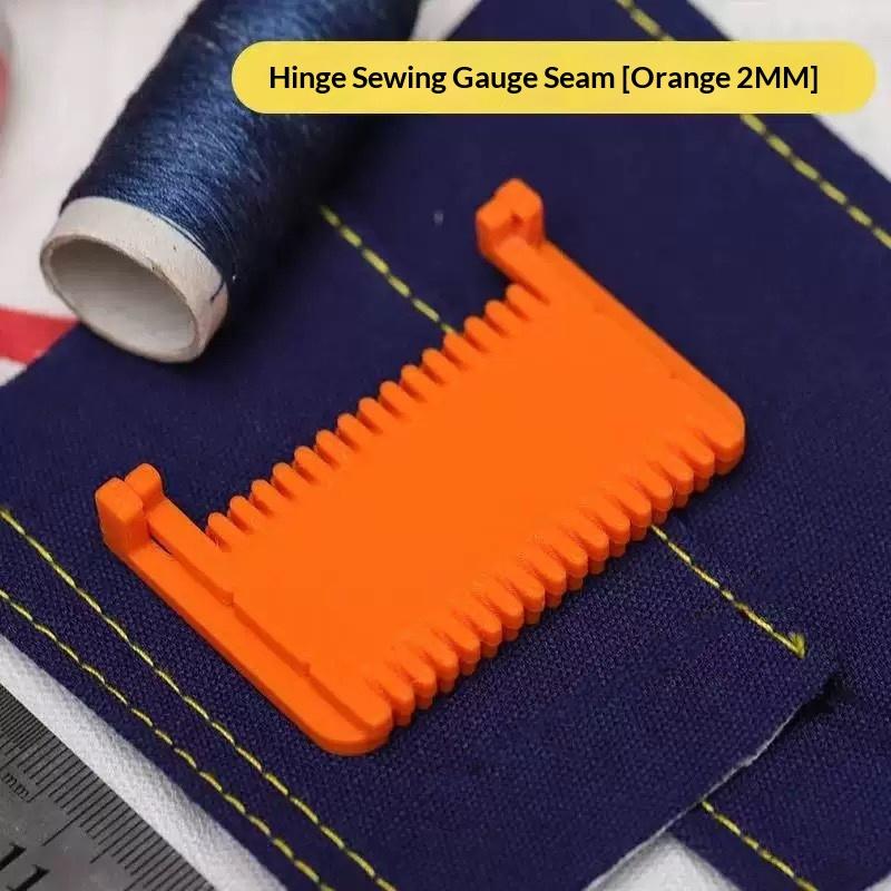 

Шаблон-направляющая для шитья M Для равномерного интервала стежков Точный инструмент для шитья для ткани Вышивки Кожевенного ремесла оранжевый