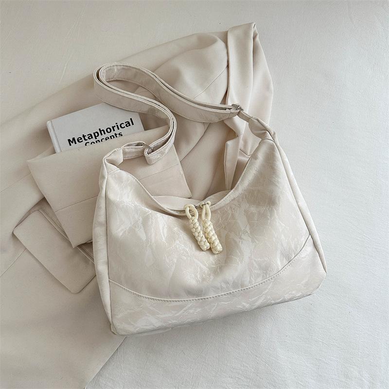 Japan and Korea Messenger Bag 2025 Spring and Summer New Casual and Beautiful Shoulder Bag Student Cloth Bag Large Capacity Simple Tote Bag