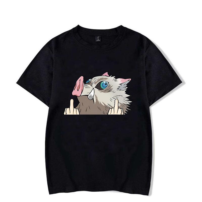 

Новая милая футболка с принтом Хашибира Иноске, женская модная повседневная летняя унисекс футболка с забавным аниме и любовью, топы M