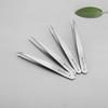 4Pcs Professional Eyebrow Tweezer Set Non-slip Grip Stainless Steel for Ingrown Hair Removal Women Daily Makeup Grooming