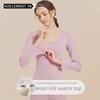 Women's Seamless Thermal Underwear: Thick, Velvet-Lined for Autumn and Winter