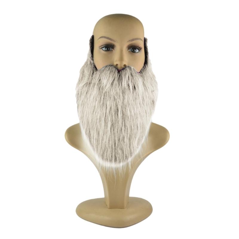 Halloween Beard Facial Hair Disguise Accessories Fake Mustache Party Supplies
