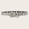 Trendy Rhinestone Instagram-Style Women’s Slim Belt European and American-Inspired Unique Sequin Design Versatile and Niche