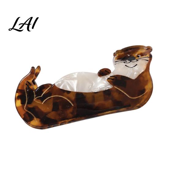 Fashionable Hairpins for Women Sea Animals Hair Claw Clip Women Elegant Ocean Theme Hairpin
