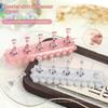 6Pcs/Set Nail Holder Aurora Nail Stand For Painting Magnetic Press On Nail Tech Must Haves Practice Acrylic Nail Art Display