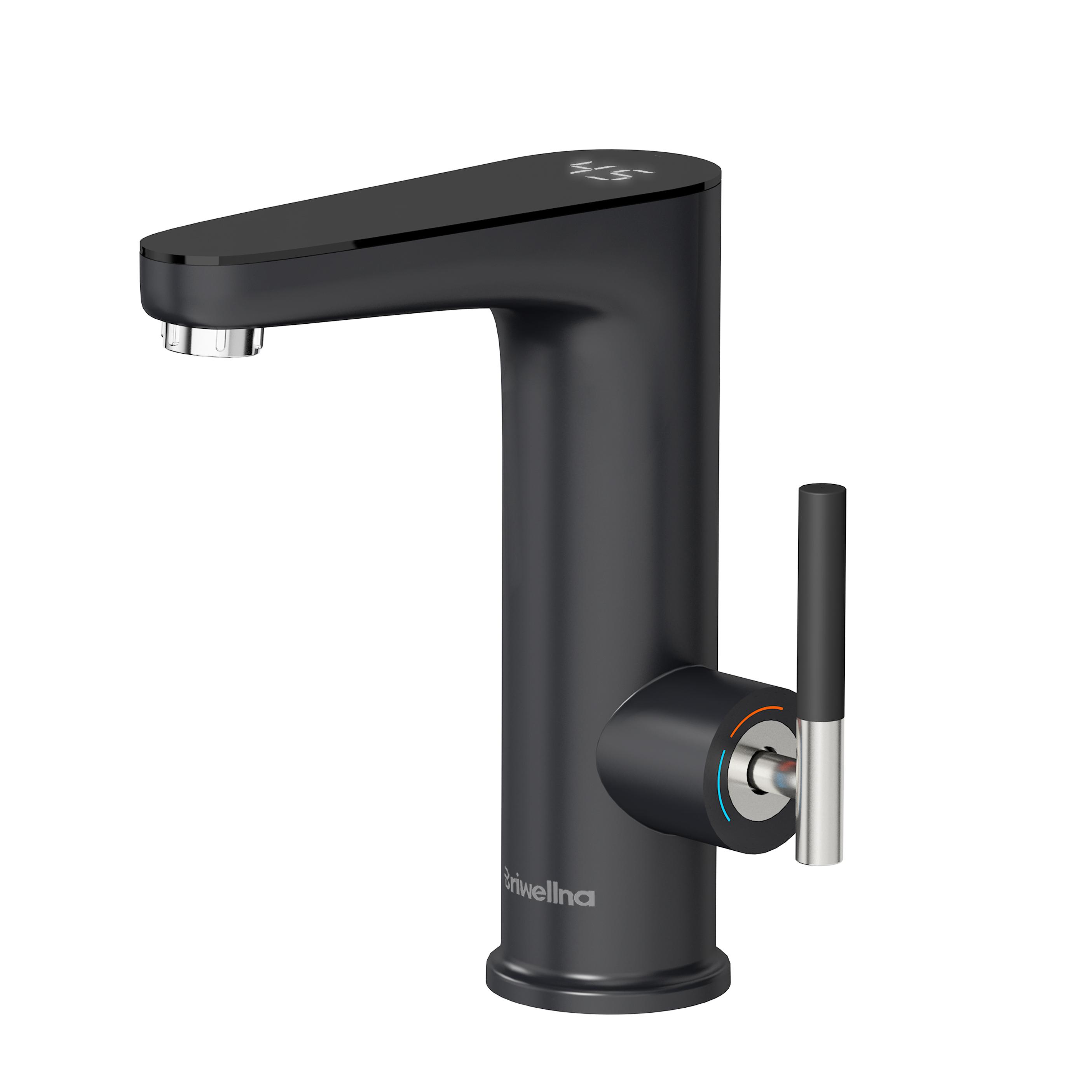 Электрический водонагреватель 3200 Вт 220 В кухонный кран проточные водонагреватели кран нагревательный кран проточные водонагреватели Robinet EU чёрный