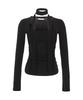 ILLIGO Shirred Bolero Top Black
