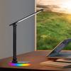 LED Desk Lamp USB Plug In Table Lamp 3 Levels Dimmable Touch Desk Lighting Eye Protection Foldable For Bedroom Desk Light