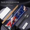 Set de couverts en bambou Yiceng emballés individuellement