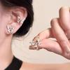 Super Sparkly Zircon High-End Versatile Earrings: Luxury, Influencer-Approved, Piercing-Friendly Studs