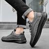 Outdoor Fashion Men Flats Shoes Anti Slippery Flats Shoes Comfortable Fashion Casual Male Shoes