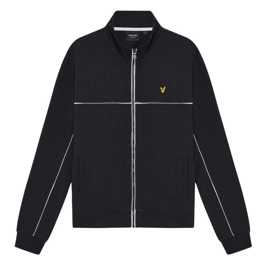 Lyle & Scott Herren Trainingsanzug Oberteil mit Paspeln
