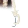 Portable Wig Mannequin Head Stand Adjustable Hairdressing False Head Mold Stand Bracket