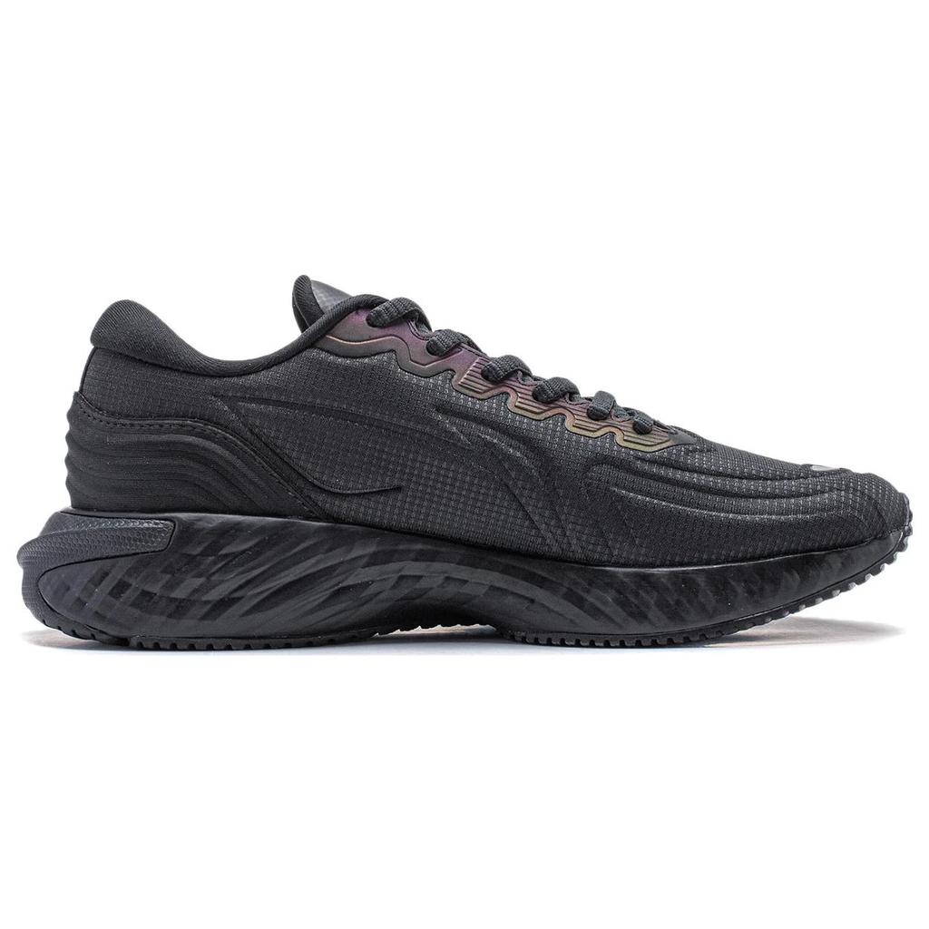 Li Ning Cloud Shield Cushioning Slip Resistant Abrasion Resistant Low top Running Shoes Women's Black ARST058-1