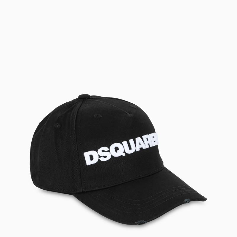 DSQUARED2 Italienische Baseballkappe schwarz